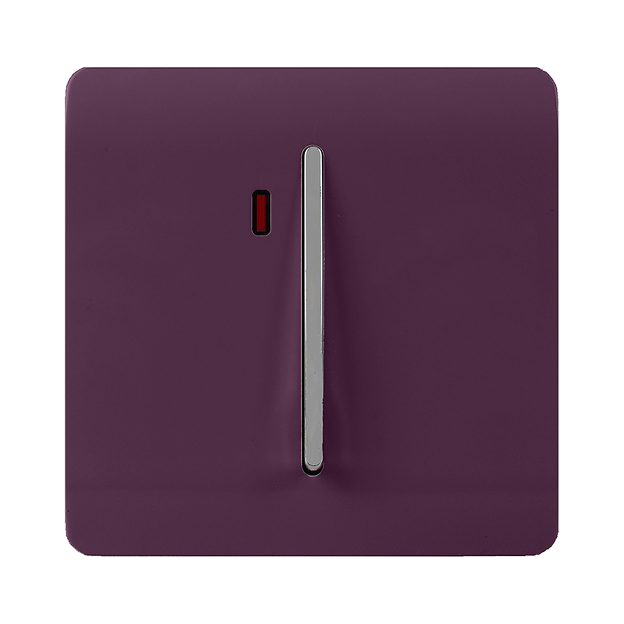 ART-WHS1PL  20 Amp Neon Insert Double Pole Switch Plum